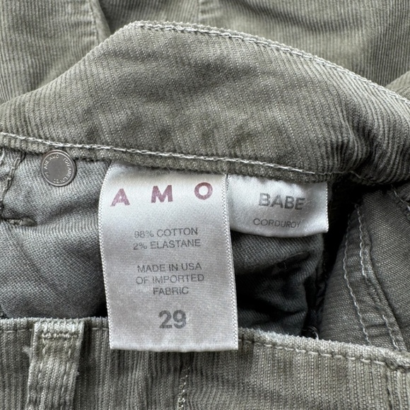 AMO Babe Corduroy Pant - Picture 3 of 10